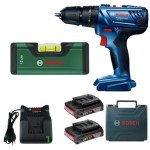 Bosch – GSB 180-LI Cordless 18v Impact Drill with Spirit Level – 12cm Bosch – GSB 180-LI Cordless 18v Impact Drill with Spirit Level – 12cm