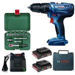 Bosch – GSB 180-LI Cordless 18v Impact Drill with 1/4 Drive Socket Set Bosch – GSB 180-LI Cordless 18v Impact Drill with 1/4 Drive Socket Set