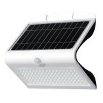 Flash – Solar – LED Wall Light – 3W – Butterfly Style – White Flash – Solar – LED Wall Light – 3W – Butterfly Style – White