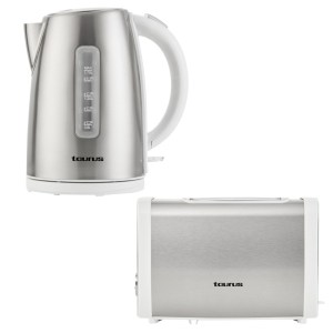 Taurus – “Arctic” Kettle and Toaster Breakfast Combo Taurus – “Arctic” Kettle and Toaster Breakfast Combo