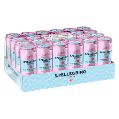 S.Pellegrino Essenza Dark Morello Cherry & Pomegranate 24x330ml S.Pellegrino Essenza Dark Morello Cherry & Pomegranate 24x330ml