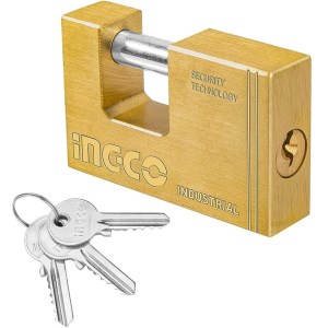 Ingco – Padlock – Brass – 90mm – H/D – Industrial Ingco – Padlock – Brass – 90mm – H/D – Industrial