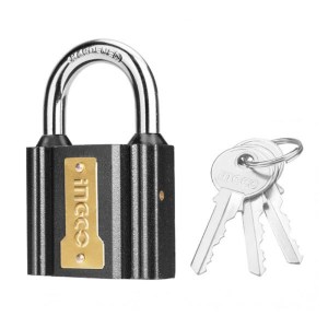 Ingco – Padlock – Iron – 32mm (Brass Cyl) Ingco – Padlock – Iron – 32mm (Brass Cyl)