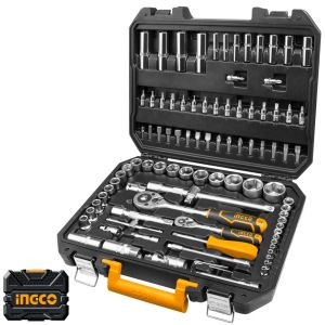 Ingco – Socket Set 1/4″+1/2″ (94 Piece) BMC Ingco – Socket Set 1/4″+1/2″ (94 Piece) BMC