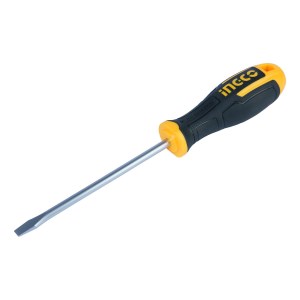 Ingco – Slotted Screwdriver (S2 6.5mm x 125mm) Ingco – Slotted Screwdriver (S2 6.5mm x 125mm)