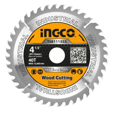Ingco – TCT Saw Blade 40T (115mm) Ingco – TCT Saw Blade 40T (115mm)