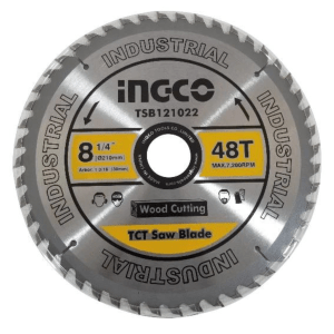 Ingco – TCT Saw Blade – Wood (210mm) – 1 x Blade Ingco – TCT Saw Blade – Wood (210mm) – 1 x Blade