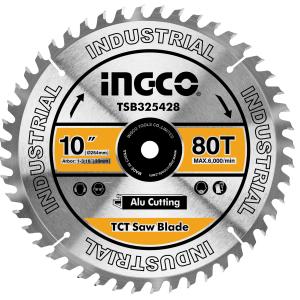 Ingco – TCT Saw Blade 80T – Aluminium (254mm) Ingco – TCT Saw Blade 80T – Aluminium (254mm)