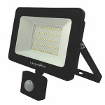 Litemate LED Floodlight with PIR Sensor 50 Watt Litemate LED Floodlight with PIR Sensor 50 Watt