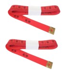 Haberdashery Measuring Tape – Tailoring Tape – 150cm (Pack of 2) – Red Haberdashery Measuring Tape – Tailoring Tape – 150cm (Pack of 2) – Red