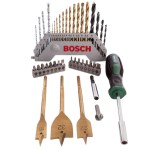 Bosch – Universal X-Line Titanium Drill & Bit Set – 40pcs Bosch – Universal X-Line Titanium Drill & Bit Set – 40pcs