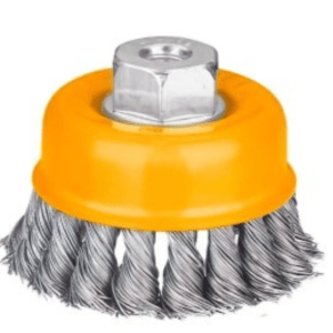 Ingco – Wire Cup Brush Twist + Nut 125 (M14 x 2) Ingco – Wire Cup Brush Twist + Nut 125 (M14 x 2)