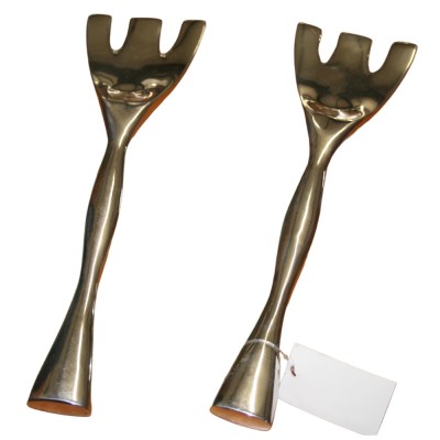 Stainless Steel Salad Servers – Forks – Set of 2 Stainless Steel Salad Servers – Forks – Set of 2