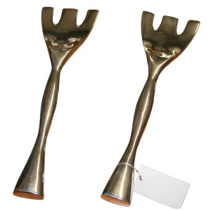 Stainless Steel Salad Servers – Forks – Set of 2 Stainless Steel Salad Servers – Forks – Set of 2