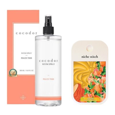 Cocod’or – Room Spray – Peach Tree and Pocket Perfume – Psyche Cocod’or – Room Spray – Peach Tree and Pocket Perfume – Psyche