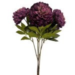 Toolhome Blossoms – Dahlia – Purple (Pack of 6 Stems) – 62cm Toolhome Blossoms – Dahlia – Purple (Pack of 6 Stems) – 62cm