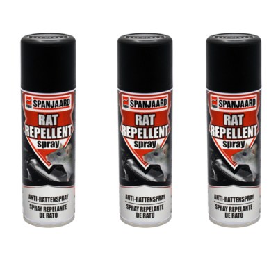 Spanjaard – Rat Repellent Spray (Pack of 3) Spanjaard – Rat Repellent Spray (Pack of 3)