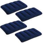 Intex – Inflatable Original Travel Rest Air-Pillow – Blue – Pack of 4 Intex – Inflatable Original Travel Rest Air-Pillow – Blue – Pack of 4