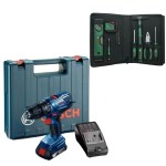 Bosch – GSB180-LI Cordless Drill with 25Pc – Universal Hand Tool Set (V3) Bosch – GSB180-LI Cordless Drill with 25Pc – Universal Hand Tool Set (V3)