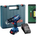 Bosch – GSB180-LI Cordless Drill with Spirit Level – 12cm Bosch – GSB180-LI Cordless Drill with Spirit Level – 12cm