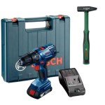 Bosch – GSB180-LI Cordless Drill with Bosch – Engineer’s Hammer – 300g Bosch – GSB180-LI Cordless Drill with Bosch – Engineer’s Hammer – 300g