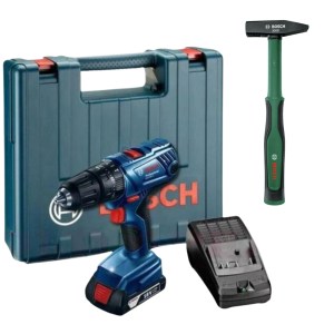 Bosch – GSB180-LI Cordless Drill with Bosch – Engineer’s Hammer – 300g Bosch – GSB180-LI Cordless Drill with Bosch – Engineer’s Hammer – 300g