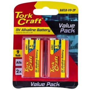 Tork Craft – 9V Alkaline Battery (Value pack) Tork Craft – 9V Alkaline Battery (Value pack)