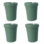 Toolhome – Cigarette Butt Bucket – Green – 8X10.5X8cm – Pack of 4 Toolhome – Cigarette Butt Bucket – Green – 8X10.5X8cm – Pack of 4