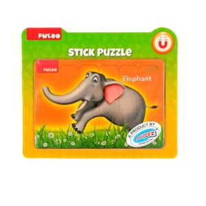 Puedo – Magnetic Stick Puzzle – Animal – Elephant Puedo – Magnetic Stick Puzzle – Animal – Elephant