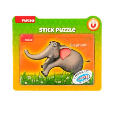Puedo – Magnetic Stick Puzzle – Animal – Elephant Puedo – Magnetic Stick Puzzle – Animal – Elephant