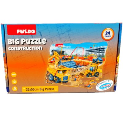 Puedo – 24 Pce Big Puzzle Construction Puedo – 24 Pce Big Puzzle Construction