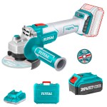 Total Tools – Cordless Brushless Angle Grinder 20V- Battery and Charger Total Tools – Cordless Brushless Angle Grinder 20V- Battery and Charger