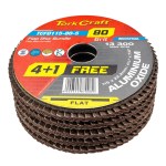 Tork Craft – Flap Sanding Disc 115mm 80 Grit – 4+1 Free Tork Craft – Flap Sanding Disc 115mm 80 Grit – 4+1 Free