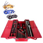 Tork Craft -Toolbox Compact 1/2″ 3 Tray 71 Piece With Allen Key Sets 6 In 1 -3 Piece Tork Craft -Toolbox Compact 1/2″ 3 Tray 71 Piece With Allen Key Sets 6 In 1 -3 Piece