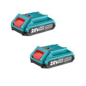 Total Tools – Professional Battery Pack 2.0Ah (Pack of 2) Total Tools – Professional Battery Pack 2.0Ah (Pack of 2)