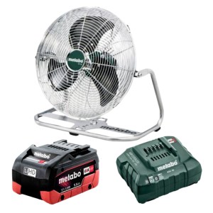Metabo – Cordless Fan / AV 18 (606176850) With 5.5Ah Battery and Charger Metabo – Cordless Fan / AV 18 (606176850) With 5.5Ah Battery and Charger