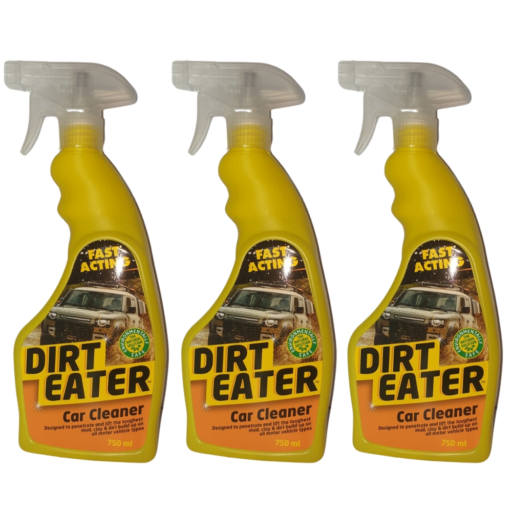 Dirt Eater – Car Cleaner 750ml – Pack of 3 Dirt Eater – Car Cleaner 750ml – Pack of 3