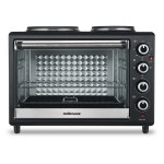 Mellerware – Mini Oven With Solid Hotplates Black 30L 3250W “Horizon 30” Mellerware – Mini Oven With Solid Hotplates Black 30L 3250W “Horizon 30”