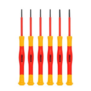 Ingco – Insulated Screwdriver Set – 6 Pcs Ingco – Insulated Screwdriver Set – 6 Pcs