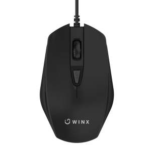WINX DO 6-Button 3600DPI Essential Wired Mouse – Black WINX DO 6-Button 3600DPI Essential Wired Mouse – Black