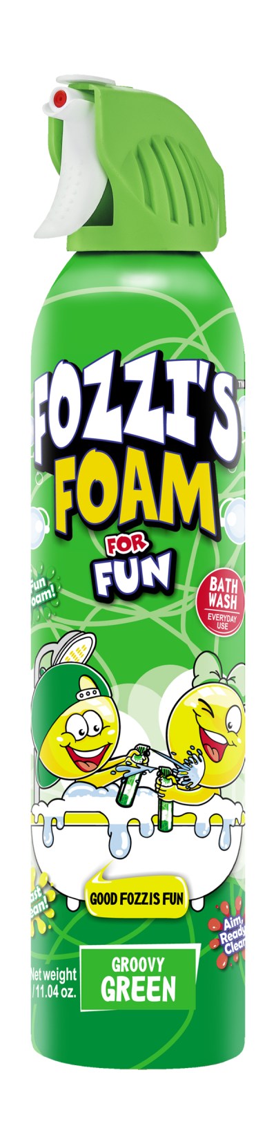 Fozzi’s Foam For Fun Groovy Green 340ml Fozzi’s Foam For Fun Groovy Green 340ml