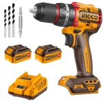 Ingco – Compact Impact Drill 66NM with Li-Ion Battery & Charger Kit Ingco – Compact Impact Drill 66NM with Li-Ion Battery & Charger Kit