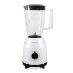 Mellerware White, Black Plastic 1 L Pulse Function Jug Blender Mellerware White, Black Plastic 1 L Pulse Function Jug Blender