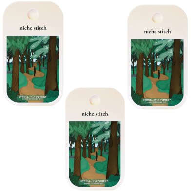Niche Stitch – Pocket (Fabric Fragrance) Stroll in a Forest 42ml Pack of 3- Niche Stitch – Pocket (Fabric Fragrance) Stroll in a Forest 42ml Pack of 3-