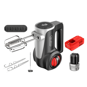 Decakila – 7 Speed Cordless Hand Mixer – Black – 16V Decakila – 7 Speed Cordless Hand Mixer – Black – 16V