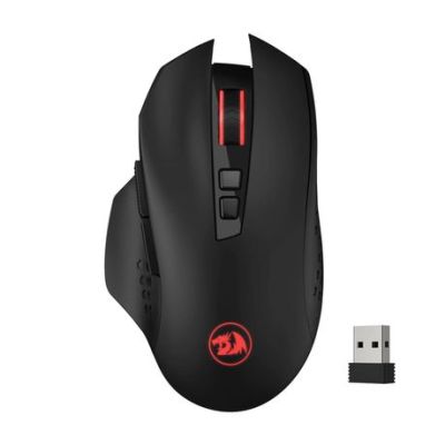 Redragon Gaming Mouse GAINER 4000DPI 7-Button Wireless Mouse – Black Redragon Gaming Mouse GAINER 4000DPI 7-Button Wireless Mouse – Black