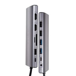 WINX CONNECT Ultra 14-in-1 Type-C Hub – Silver WINX CONNECT Ultra 14-in-1 Type-C Hub – Silver