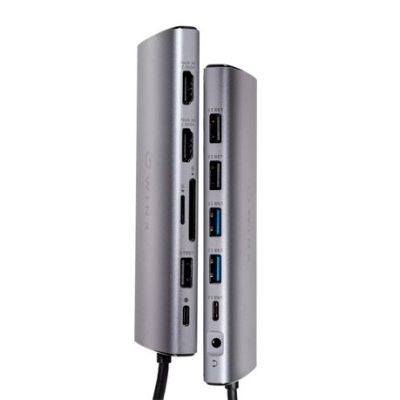 WINX CONNECT Ultra 14-in-1 Type-C Hub – Silver WINX CONNECT Ultra 14-in-1 Type-C Hub – Silver