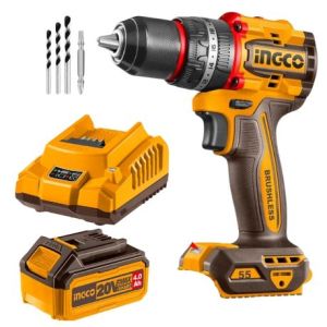 Ingco – Cordless Impact Drill (55NM) with 4.0Ah Battery and Charger Ingco – Cordless Impact Drill (55NM) with 4.0Ah Battery and Charger