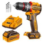 Ingco – Cordless Impact Drill (55NM) with 4.0Ah Battery and Charger Ingco – Cordless Impact Drill (55NM) with 4.0Ah Battery and Charger